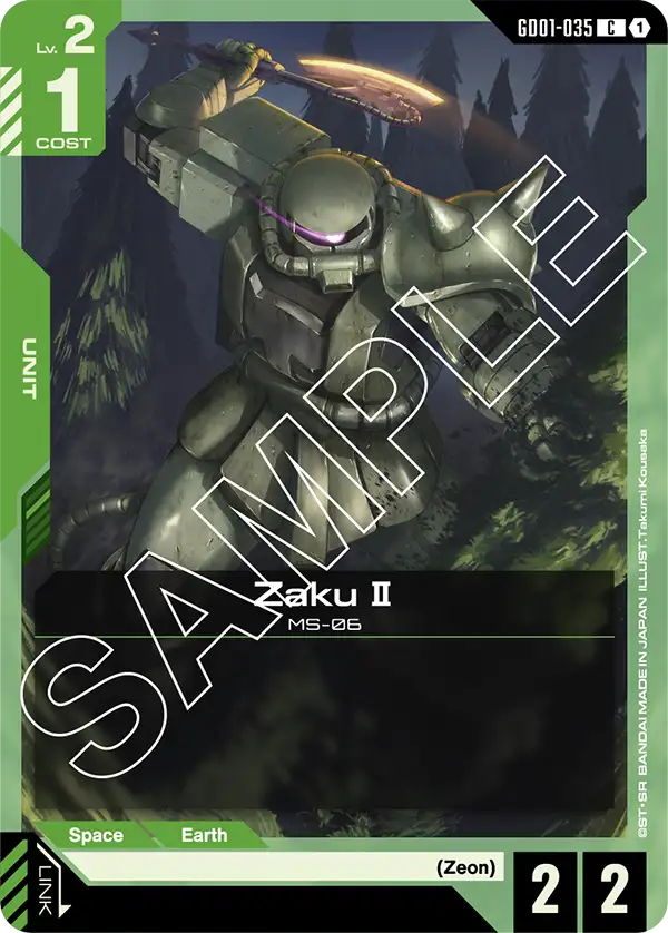 Zaku II GD01-035