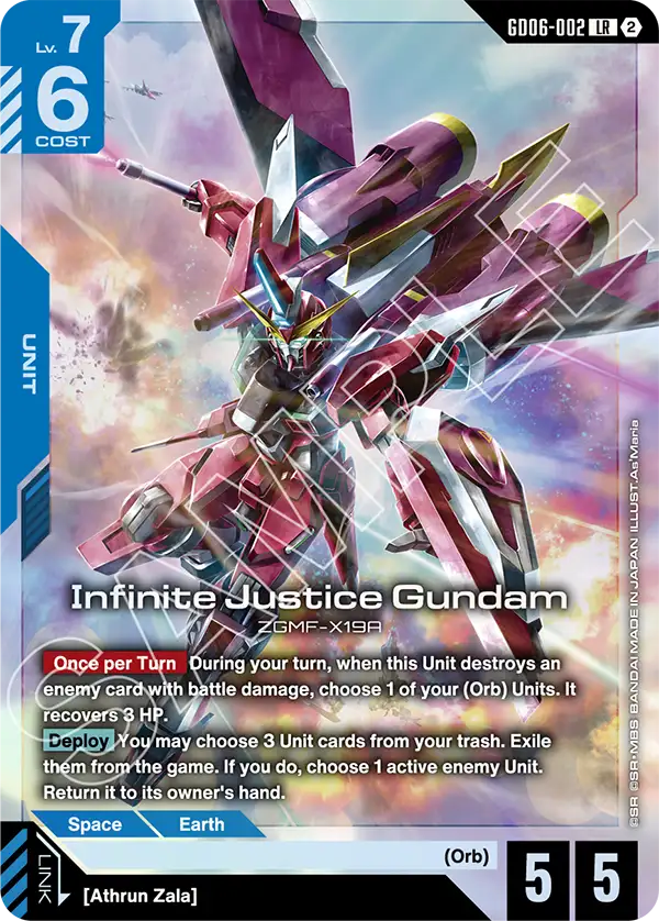 Infinite Justice Gundam GD06-002