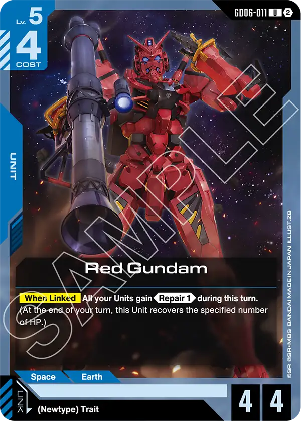 Red Gundam GD06-011