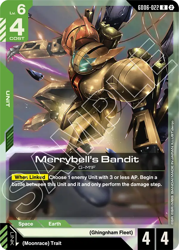 Merrybell's Bandit GD06-022