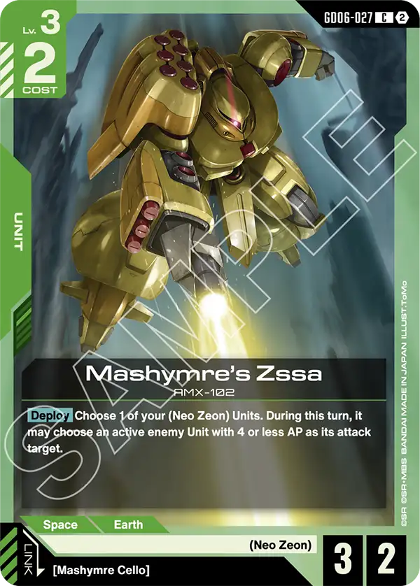 Mashymre's Zssa GD06-027