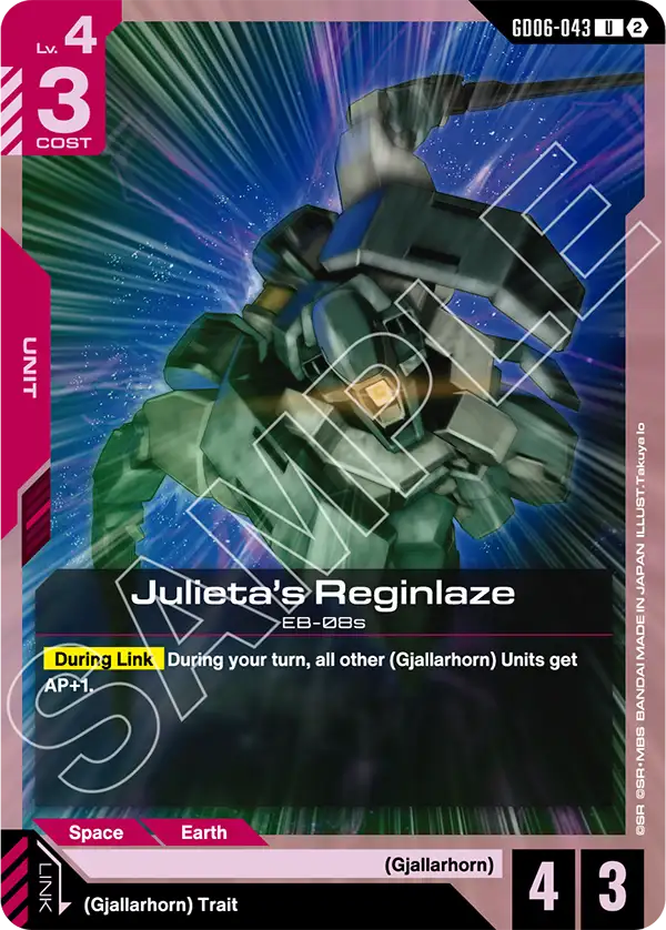 Julieta's Reginlaze GD06-043