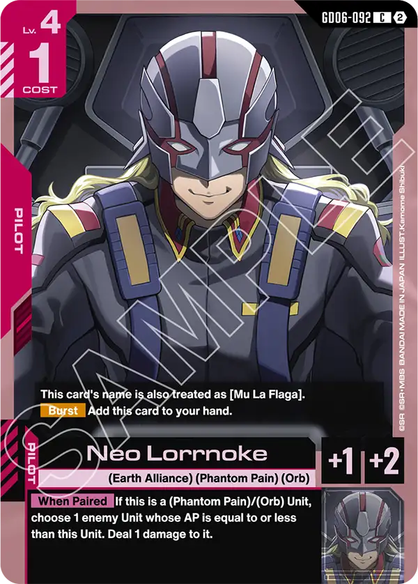 Neo Lorrnoke GD06-092