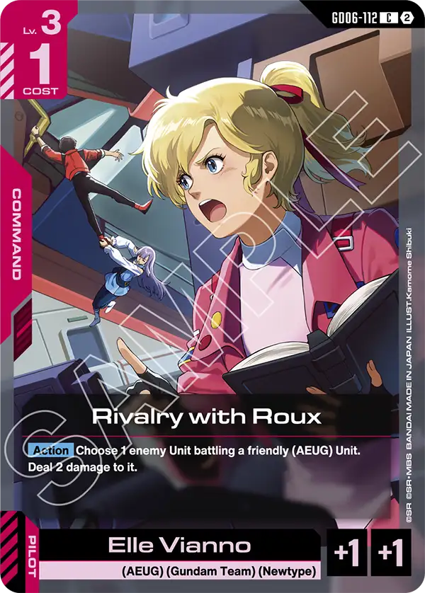 Rivalry with Roux GD06-112