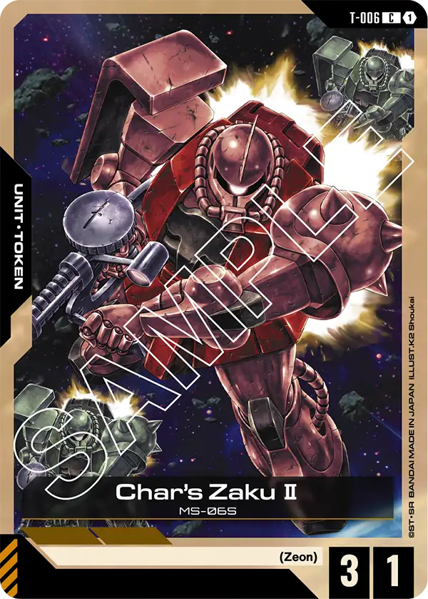 Char's Zaku II T-006