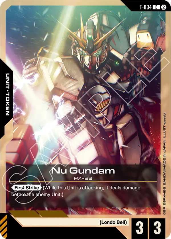 Nu Gundam T-034