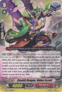 Stealth Dragon, Hiden Scroll [G Format] G-BT03/081EN