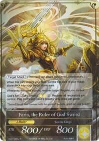 Faria, the Sacred Queen // Faria, the Ruler of God Sword VS01-003/J