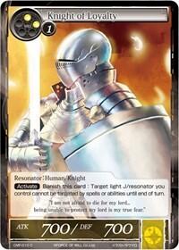 Knight of Loyalty CMF-010