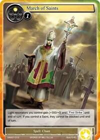 March of Saints VIN001-010