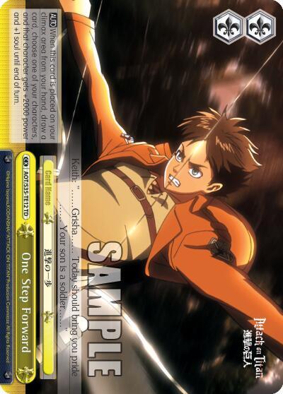 One Step Forward AOT/S35-TE12 TD