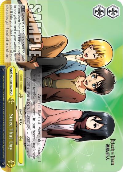 Since That Day AOT/S35-E028 CR