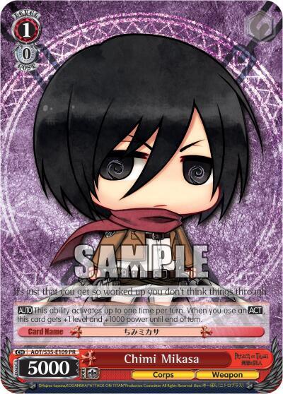 Chimi Mikasa AOT/S35-E109 PR