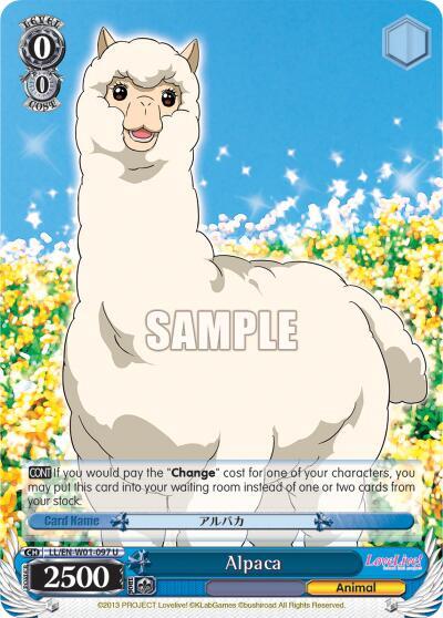 Alpaca LL/EN-W01-097 U