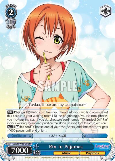 Rin in Pajamas LL/EN-W01-098 U