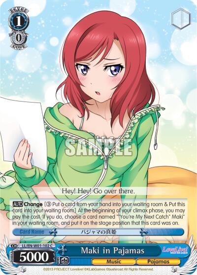 Maki in Pajamas LL/EN-W01-102 C