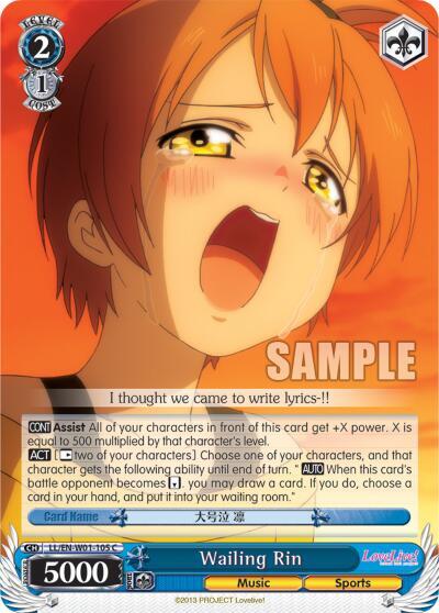 Wailing Rin LL/EN-W01-105 C