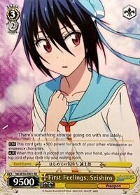 First Feelings, Seishiro NK/W30-E001 RR
