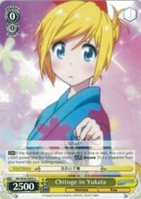 Chitoge in Yukata NK/W30-E009 U