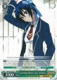 Learning About Love, Seishiro NK/W30-E028 R