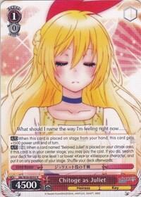 Chitoge as Juliet NK/W30-E055 R