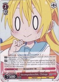 Incomprehensible, Chitoge NK/W30-E069 C