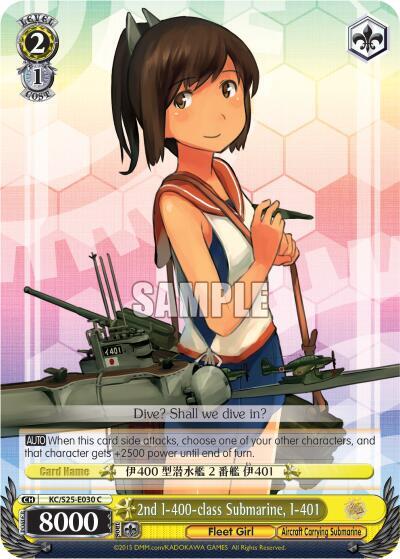 2nd I-400-class Submarine, I-401 KC/S25-E030 C