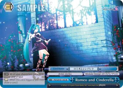 Romeo and Cinderella PD/S29-E114S SR