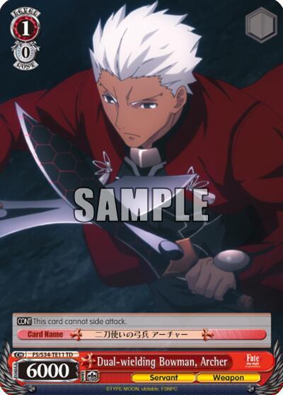 Dual-wielding Bowman, Archer FS/S34-TE11 TD