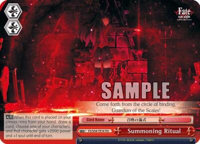 Summoning Ritual FS/S34-TE14 TD