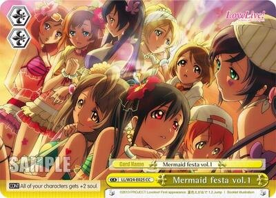 Mermaid festa vol.1 LL/W24-E025 CC