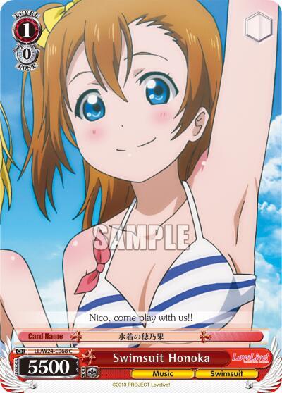 Swimsuit Honoka LL/W24-E068 C