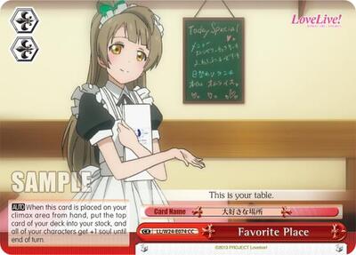 Favorite Place LL/W24-E074 CC