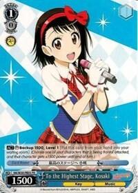 To the Highest Stage, Kosaki NK/W30-PE05 PR