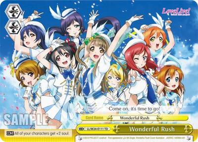 Wonderful Rush LL/W24-E111 TD