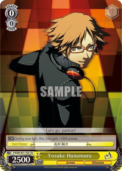Yosuke Hanamura P4/EN-S01-T03 TD