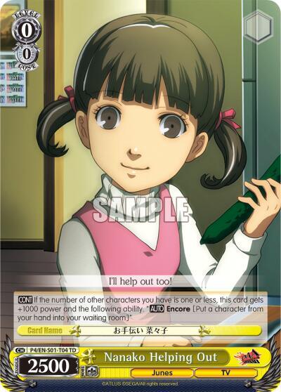 Nanako Helping Out P4/EN-S01-T04 TD