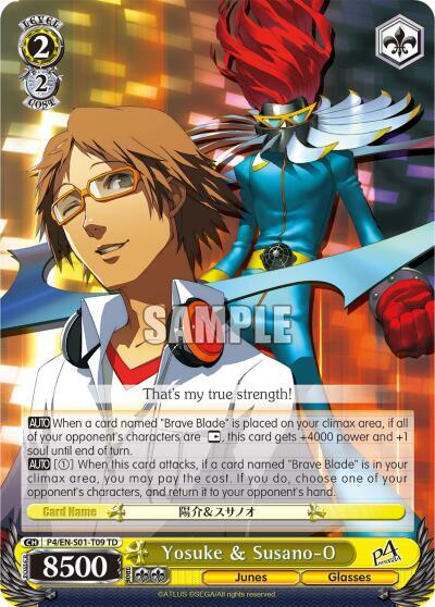 Yosuke & Susano-O P4/EN-S01-T09 TD