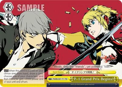 P-1 Grand Prix Begins! P4/EN-S01-T11 TD