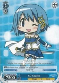 SD Sayaka MM/W35-E106 PR — Puella Magi Madoka Magica the Movie -Rebellion-