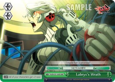 Labrys's Wrath P4/EN-S01-045R RRR