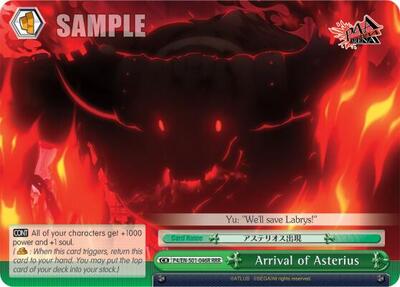 Arrival of Asterius P4/EN-S01-046R RRR