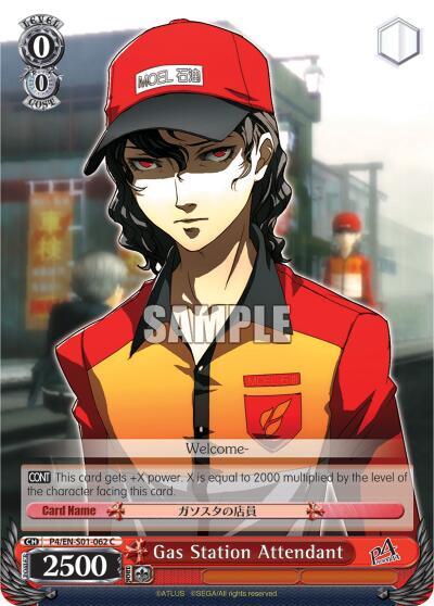 Gas Station Attendant P4/EN-S01-062 C