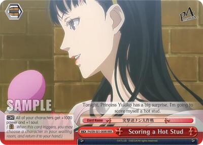 Scoring a Hot Stud P4/EN-S01-069R RRR
