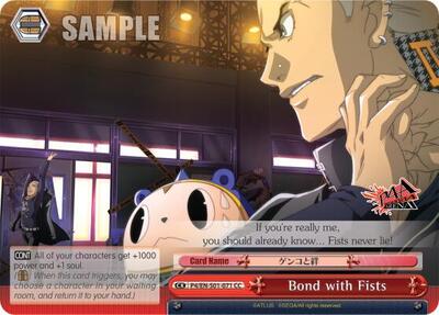 Bond with Fists P4/EN-S01-071 CC