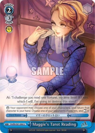 Maggie's Tarot Reading P4/EN-S01-096 U