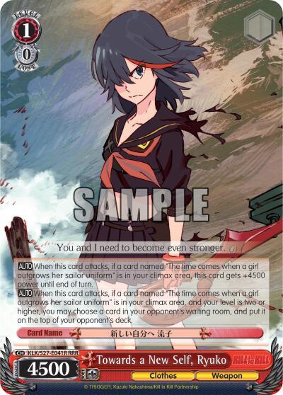 Towards a New Self, Ryuko KLK/S27-E041R RRR
