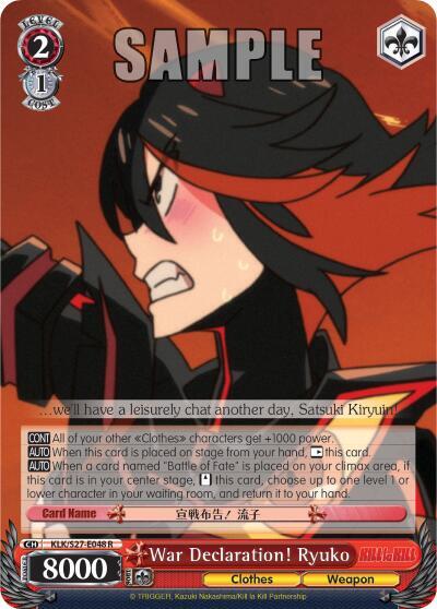 War Declaration! Ryuko KLK/S27-E048 R