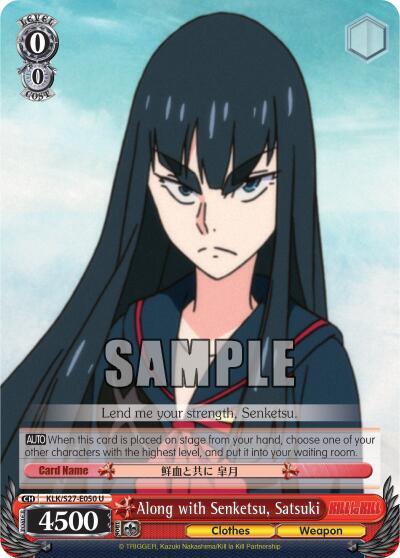 Along with Senketsu, Satsuki KLK/S27-E050 U