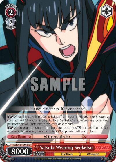 Satsuki Wearing Senketsu KLK/S27-E055 U